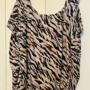 Animal Print Women's Top